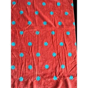 Unbranded Beach Towel Unisex OS Orange Blue Brand New Polka Dot Tropical Summer